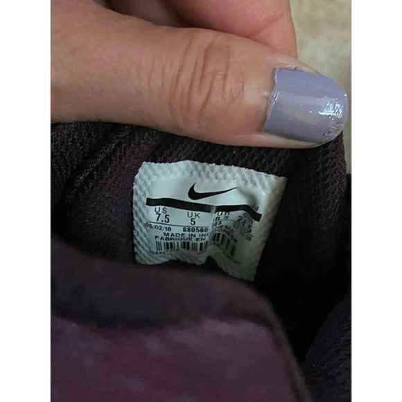 Nike Zoom Pegasus 34 Womens US 7.5 Athletic Lace Up Running Sneakers Preowned - Picture 9 of 12